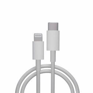 USB Type-C - Lightning データ ケーブル、白、長さ 1 m、充電とデータ転送が可能、ほとんどの iPhone フォンと互換性があります。