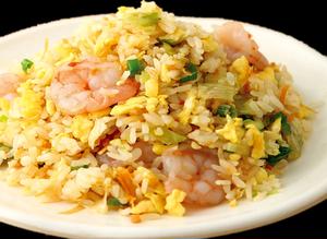 海老たっぷり炒飯
