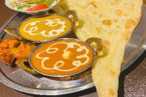 Bセット(チキンカレー+1種) Bset(chicken curry+1kind)