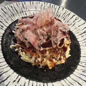 米粉お好み焼き:いか玉