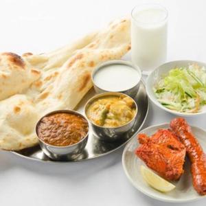 【Dセット 選べるカレー2種】 ナンorライス│サラダ│タンドリーチキン│シークカバブ ディナー