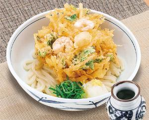 【冷やし】かき揚げぶっかけうどん
