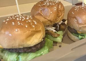 三種盛りミニバーガー