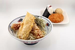 そば太鼓亭 鶏天うどん弁当(並)