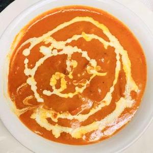 バターチキン+プレーンナン BUTTERCHICKEN AND PLAIN NAN