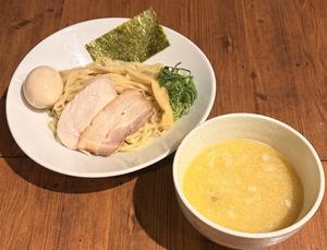 味玉 濃厚「鶏白湯つけ麺」塩