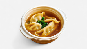 やさしいだし水餃子スープ