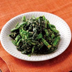 柿家すし ほうれん草の胡麻和え