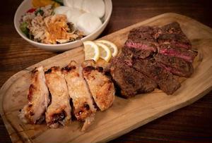 筋肉食堂 New・筋肉デラックス Special protein plate