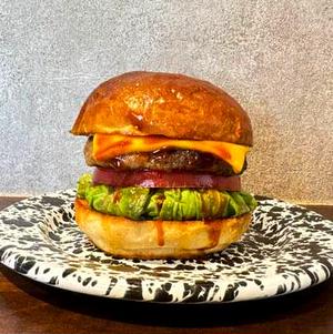 BBQチーズバーガー