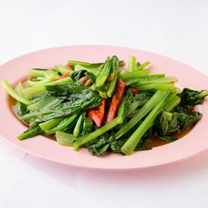 青菜炒め