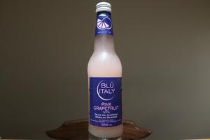【ドリンク】ノンアルコール スパークリング ピンクグレープフルーツ味ジュース ■BLU ITALY ブルーイタリー■ イタリアンソーダ 瓶※手で開けれます