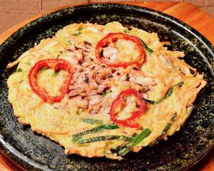 海鮮チヂミ Seafood Buchimgae