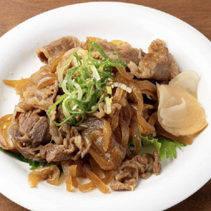 牛丼の上だけ牛煮