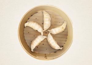 「豚の蒸し餃子」(蒸餃子)(5個)