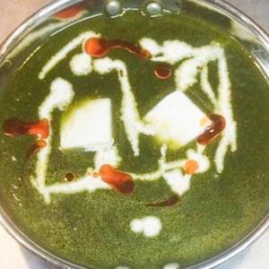 ほうれん草パニールカレー Sag Paneer Curry