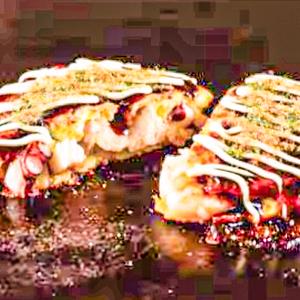 特上ミックスお好み焼き