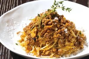 スパゲティ ハーブボロネーゼ