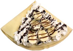 このお値段で2つお届け！チョコバナナホイップ