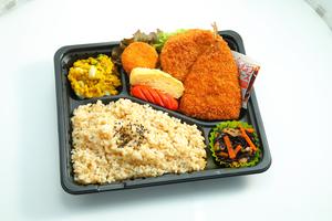 アジフライのお弁当