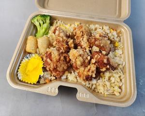 炒飯×とりの唐揚げ S