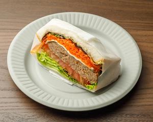 チーズハンバーグサンド