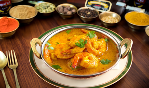 ココナツエビカレー・ Coconut Prawn Curry