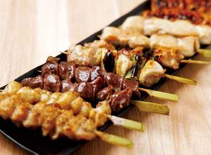 New☆ 焼鳥おまかせ5本盛合せ (たれ味)【Chef's recommendation skewers set (sauce Taste)5bottles】