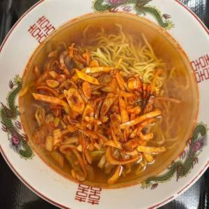 ねぎラーメン(辛)