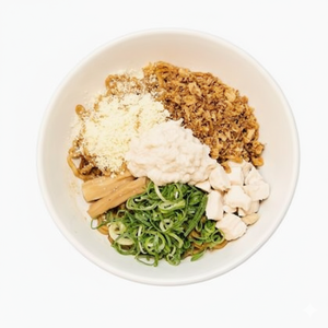 背脂ジャンク醤油油そば 大盛りサイズ Street style Aburasoba-ramen(Soy sauce)Medium size