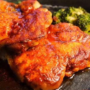 レッドホットトリプルチキンステーキ弁当(360g) Red Hot Chicken Steak Box