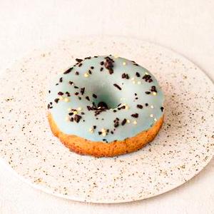 グルテンフリー＆ヴィーガン グレーズレーズドーナツ(チョコミント)