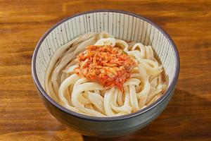キムチ生醤油うどん(冷)