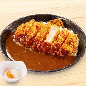 かつ庵 温玉熟成ロースかつカレー弁当(120g)