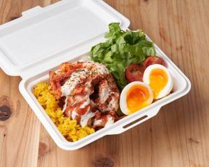 NY屋台メシ!!チキンオーバーライス 【エッグ】チキンオーバーライス Chicken Over Rice with Egg