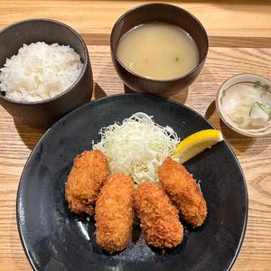 カキフライ定食