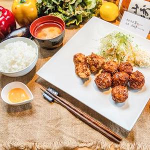 自家製つくね定食