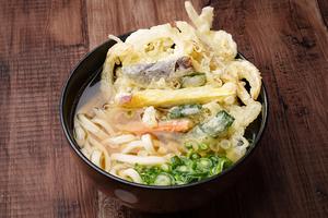 野菜天うどん