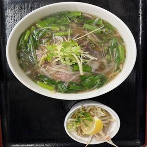 ph b hnh gng 牛肉しゃぶしゃぶとネギと生姜のフォー