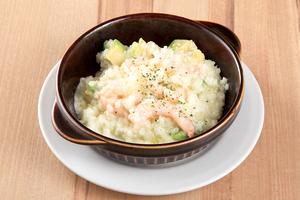 海老とアボカドのリゾット