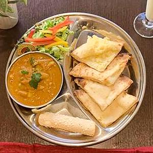 チキンカレーナンセット Chicken Curry＆nan