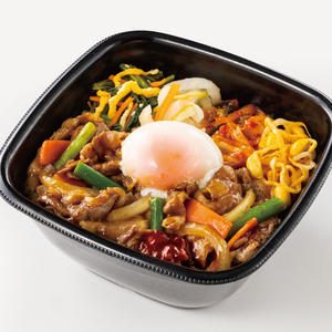 温玉付き肉増し焼肉ビビンバ