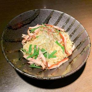 ニラ油まぜそば