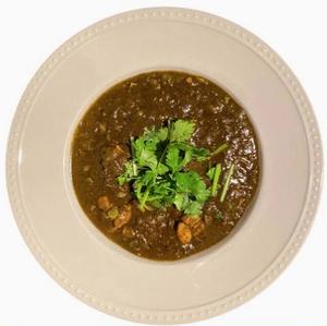ブラックガーリックチキンカレー Black Garlic Chicken Curry