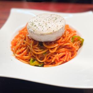 濃厚チーズナポリタン