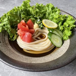 サラダぶっかけ讃岐うどん(冷)/Sanuki udon noodles with salad bukkake