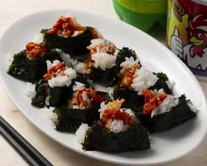 簡単のり巻き(チャンジャ入り)