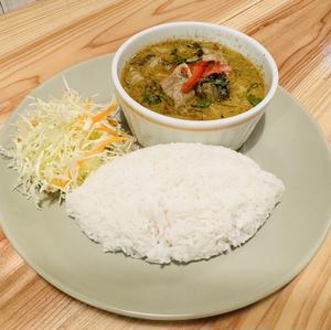 グリーンカレーライス