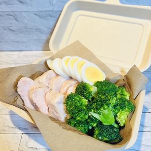 美ボディBOXデラックス(低温調理した鶏むね肉200g・ブロッコリー・ゆで卵)