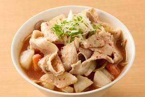 【旨辛】具沢山チゲ豚汁 Spaicy Kimchi Tonjiru